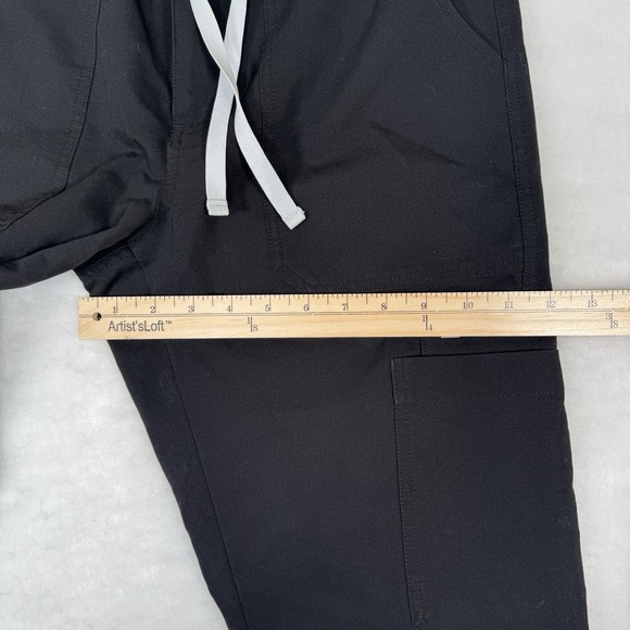 FIGS Technical Collection Red Scrub Pants Small Drawstring - Picture 12 of 15